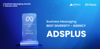 Adsplus lần nữa được Meta vinh danh tại Vietnam Business Messaging Awards 2024 Adsplus lần nữa được Meta vinh danh tại Vietnam Business Messaging Awards 2024