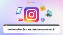 Hướng dẫ cách khóa Instagram trên điện thoại và máy tính