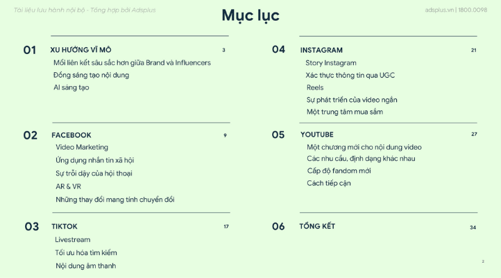 Các xu hướng và cách tiếp cận trên từng nền tảng được đề cập trong Ebook
