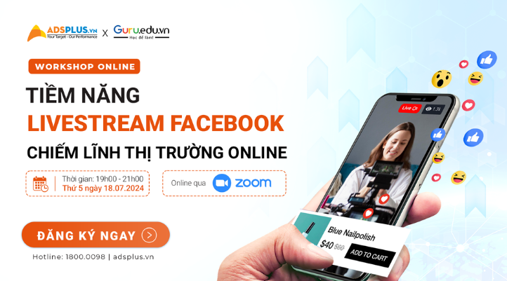 Tiềm năng livestream Facebook mang đến nhiều cơ hội cho doanh nghiệp phát triển trong thị trường online