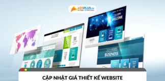 Cập nhật giá thiết kế website mới nhất