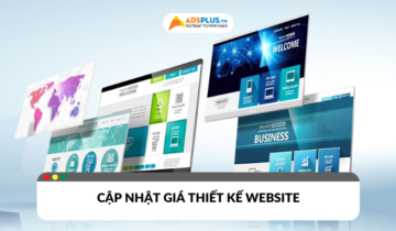 Cập nhật giá thiết kế website mới nhất