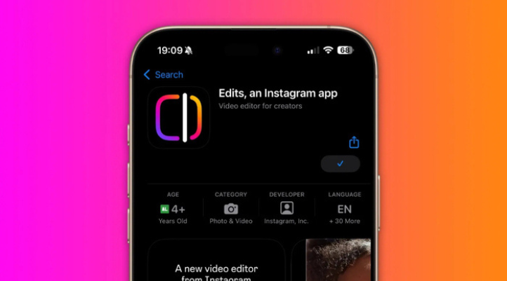App Edits là một bước đi chiến lược mở rộng của Meta
