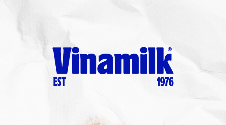 Logo Vinamilk có phóng cách tối giản, đáng tin cậy
