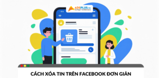 Xóa tin trên facebook đơn giản