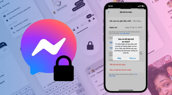 Cách khôi phục tin nhắn mã hóa đầu cuối 
