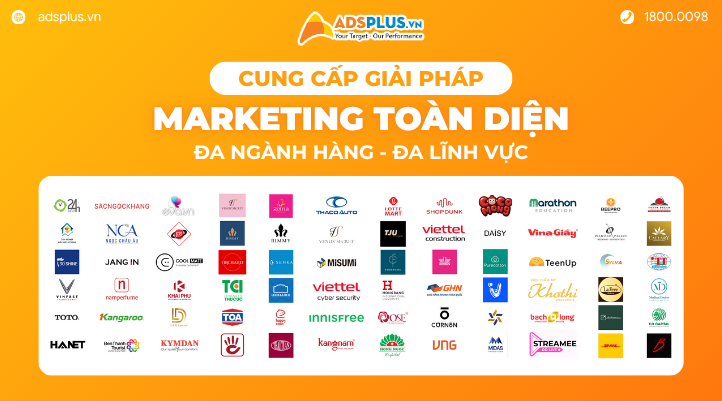 AdsPlus cung cấp giải pháp Marketing toàn diện đa ngành hàng - đa lĩnh vực 