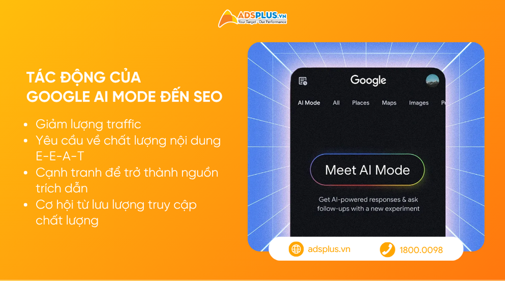 Tác động của Google AI Mode đến SEO: Thách thức và Cơ hội 