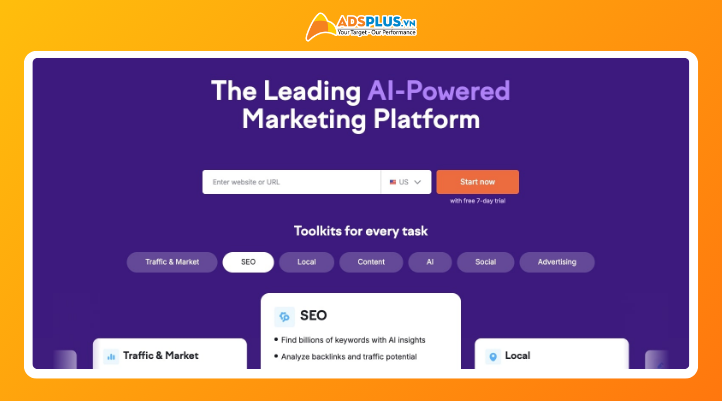 Semrush là phần mềm tốt nhất doanh nghiệp nên thử