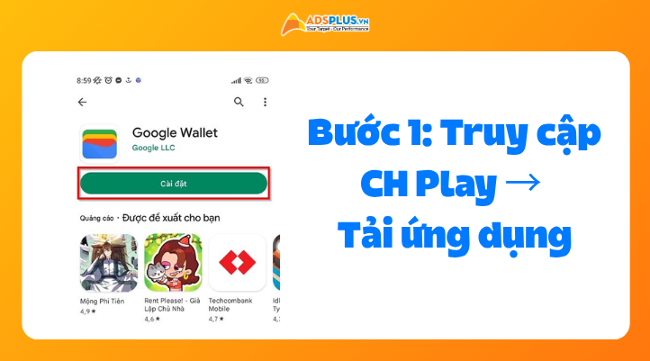 Tải và cài đặt Google Wallet từ CH Play