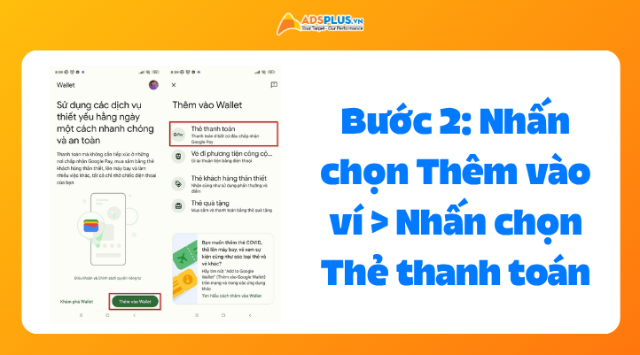 Thêm thẻ ngân hàng vào Google Wallet