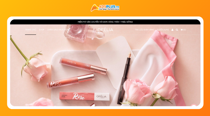 Cách thiết kế website mỹ phẩm tăng tỷ lệ chuyển đổi