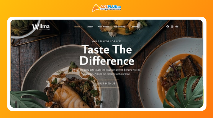 lợi ích của thiết kế website nhà hàng chuẩn SEO
