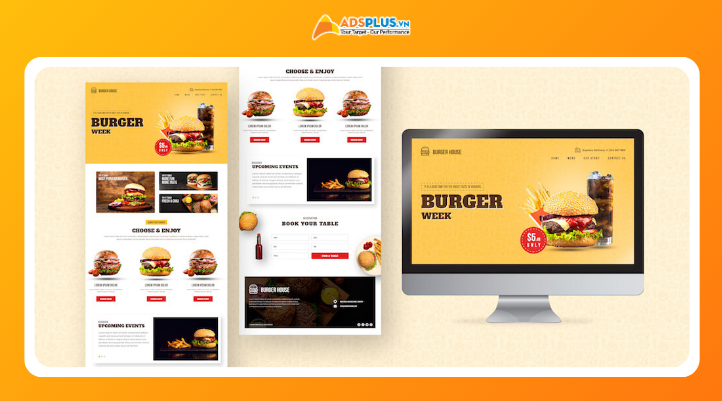 tối ưu thiết kế website nhà hàng tăng đặt bàn