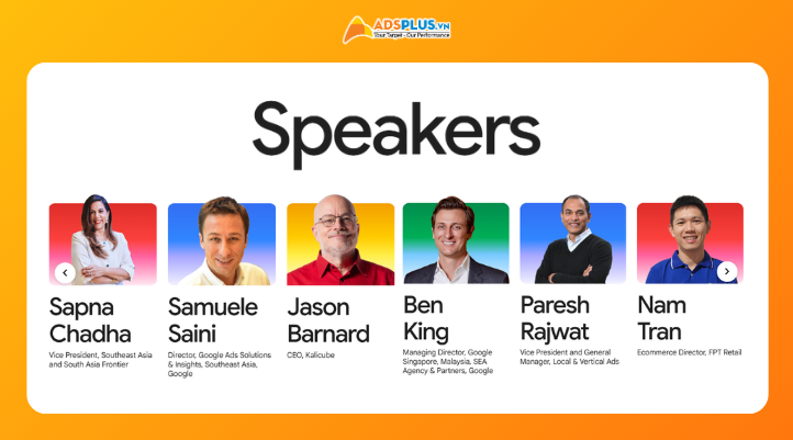 Google Marketing Live Southeast Asia 2026 quy tụ các chuyên gia Google, đối tác và doanh nghiệp tại Singapore