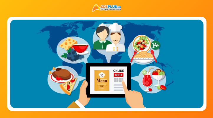 Chiến lược marketing online cho nhà hàng với Website, Google và mạng xã hội