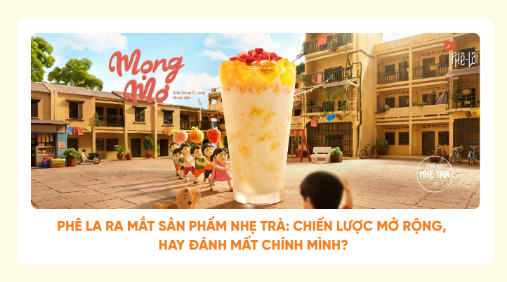 Ph&ecirc; La ra mắt sản phẩm nhẹ tr&agrave;: chiến lược mở rộng, hay đ&aacute;nh mất ch&iacute;nh m&igrave;nh?