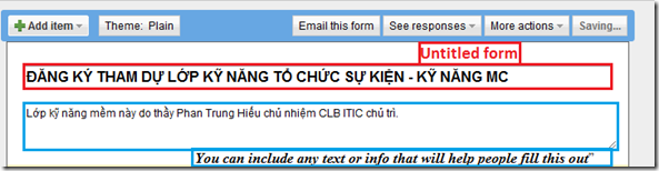 hướng dẫn sử dụng Google Form ảnh 5