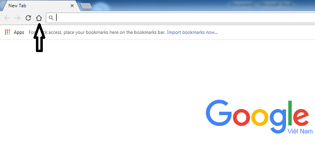 cách cài google làm trang chủ