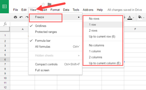 hướng dẫn sử dụng Google Sheet ảnh 4