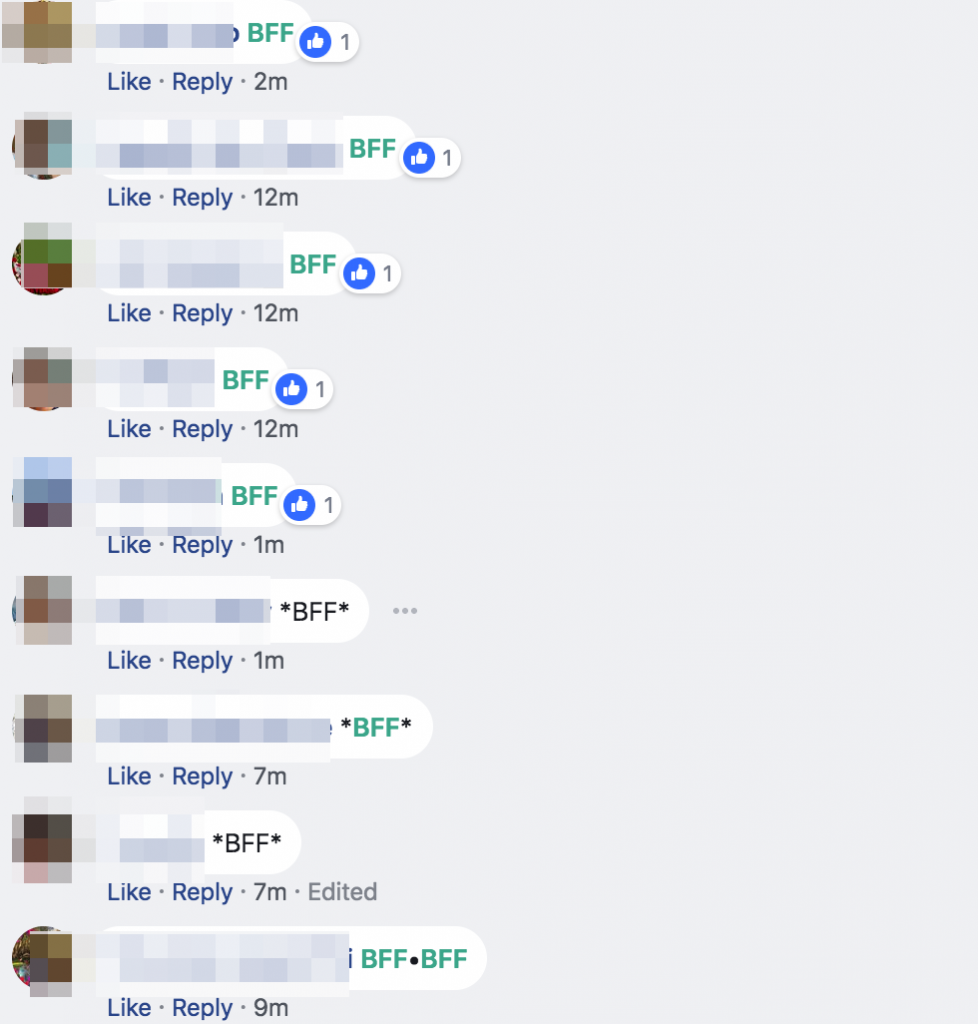 Lý giải phong trào comment "BFF" để biết Facebook bị hack hay chưa