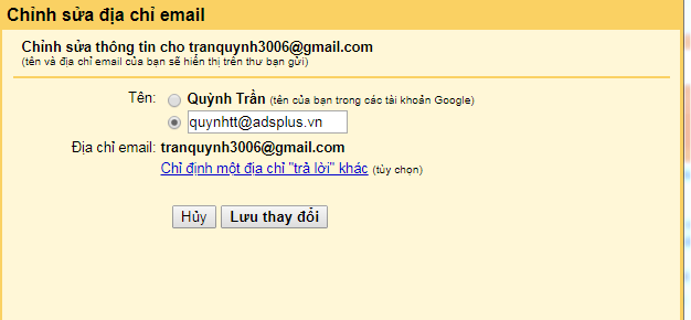 chỉnh sửa thông tin gmail ảnh 3