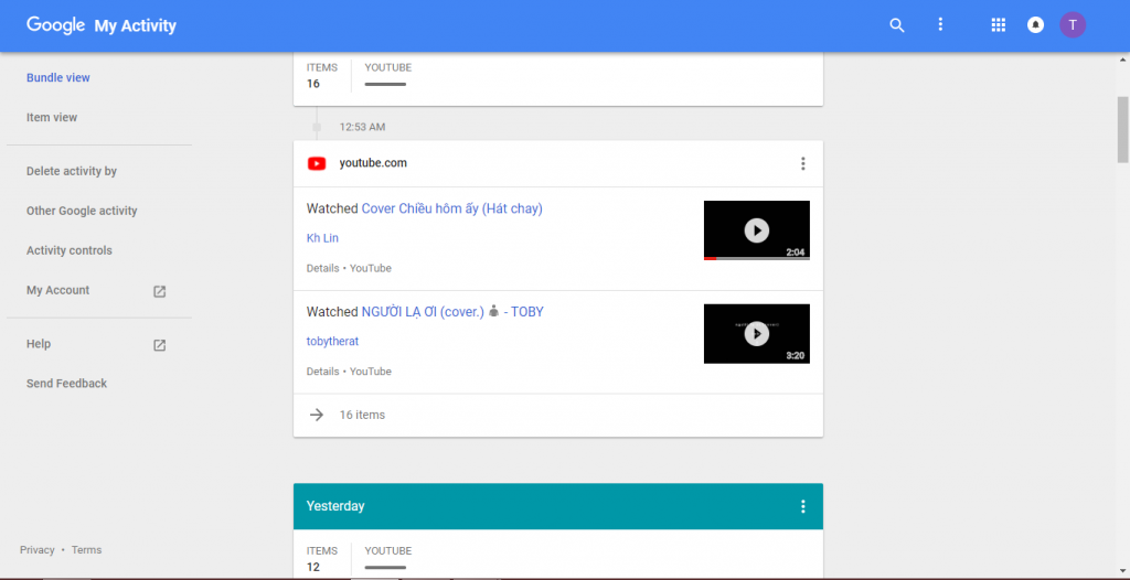 xem lịch sử google của tôi ảnh 3