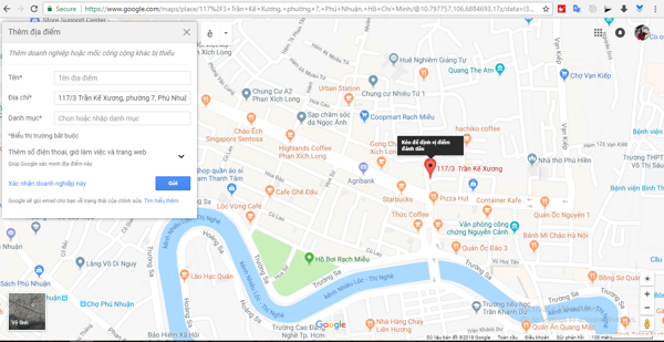 cách đánh dấu địa điểm trên google map6