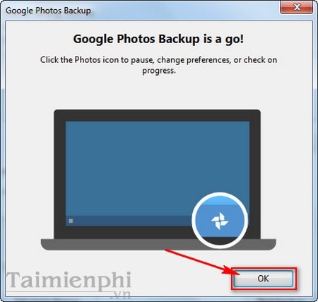 sử dụng google photos
