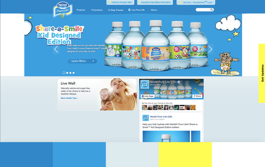 phối màu website