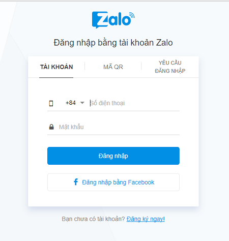 đăng nhập zalo trên máy tính 06