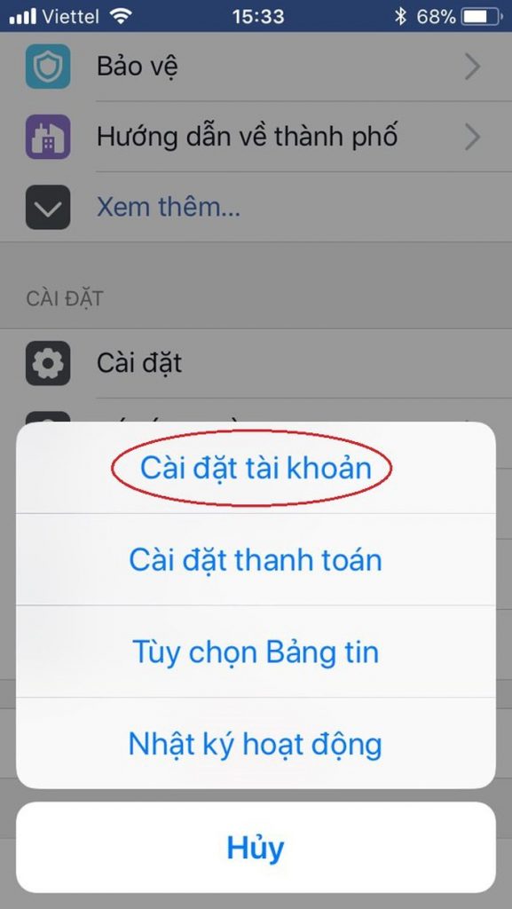 cách khóa facebook tạm thời 03