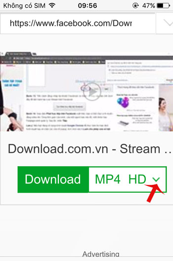cách lưu video trên facebook về điện thoại 10