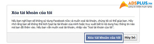 xóa tài khoản facebook vĩnh viễn 02