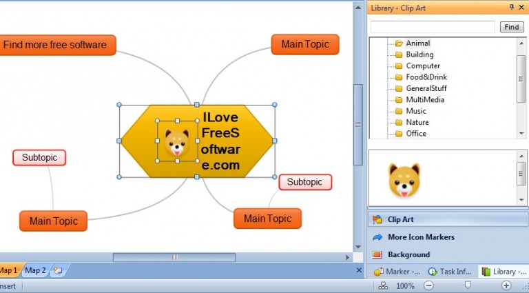 phần mềm mindmap 05