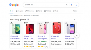 google shopping ads